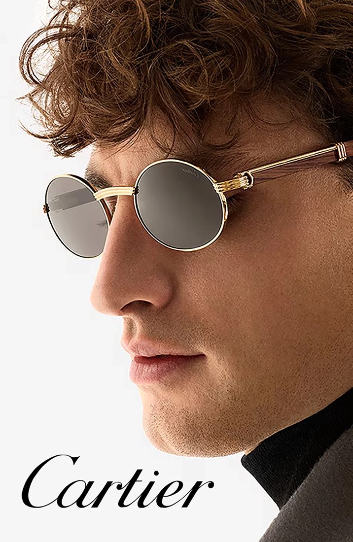 Cartier eyewear campaign