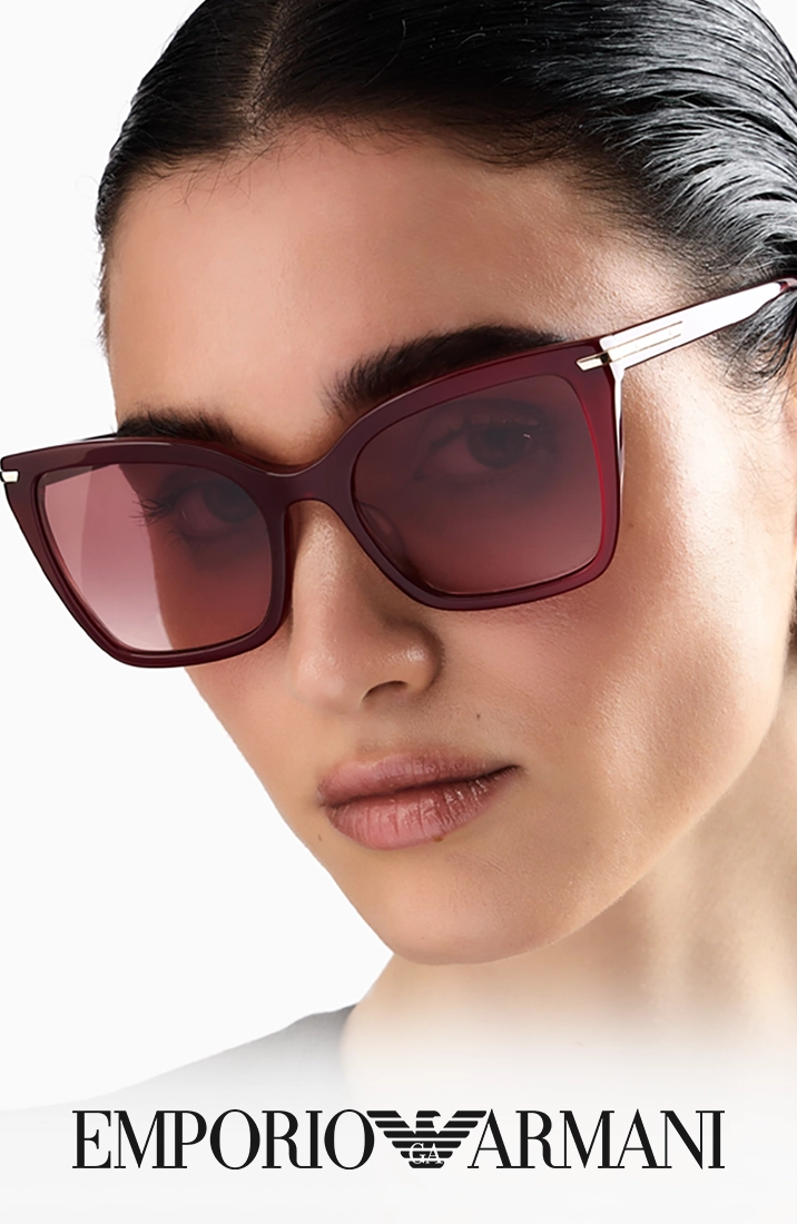 Emporio Armani eyewear campaign