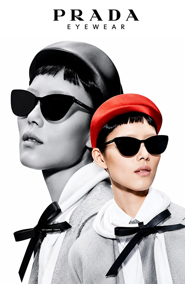 Prada eyewear campaign